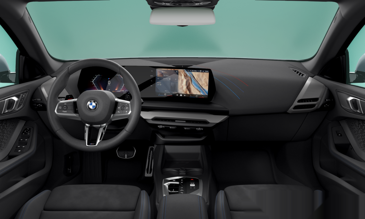 Interior of BMW 218 (F74), VIN WBA11GG03V7W17128