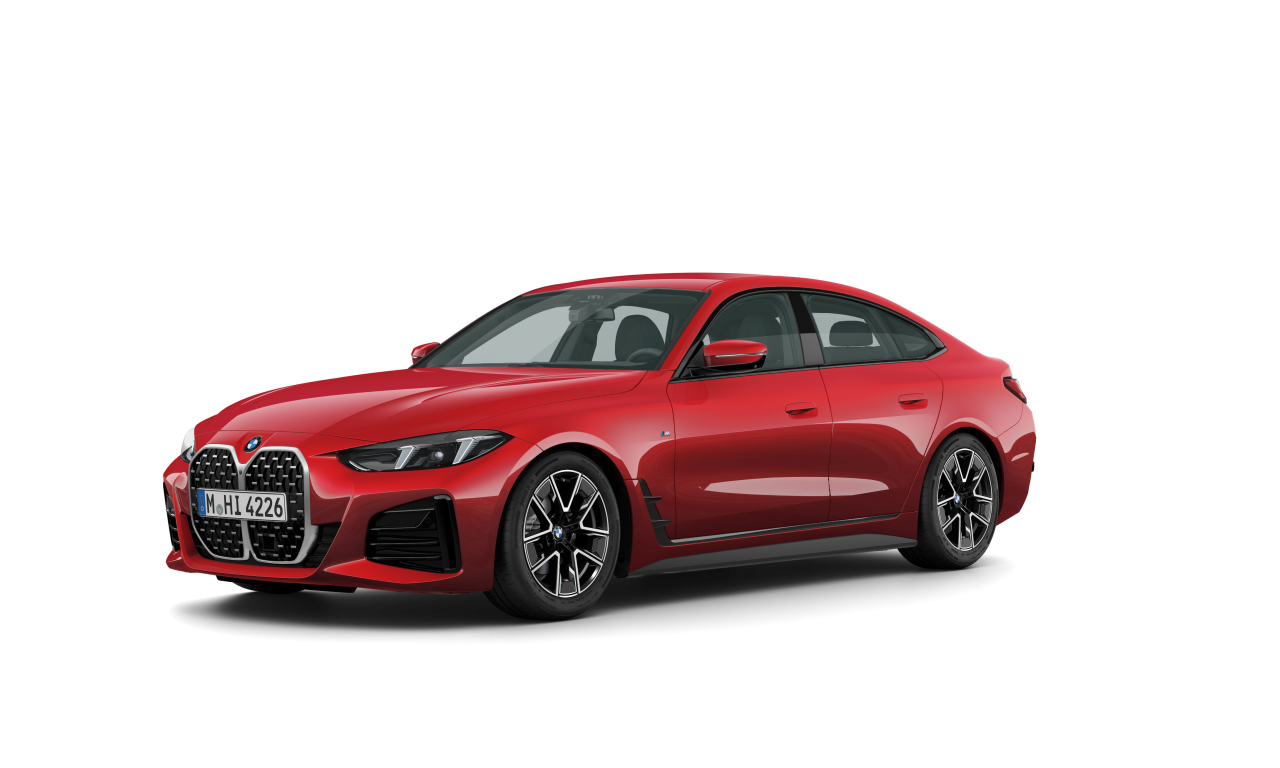 Exterior of 2025 BMW 420i (G26 (MUE)), VIN WBA11HC000FV54130
