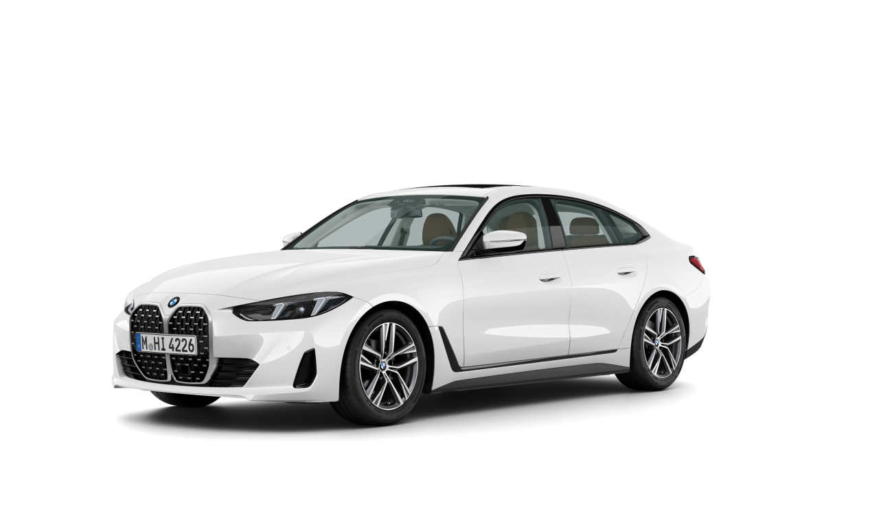 Exterior of BMW 420i (G26 (MUE)), VIN WBA11HC01TFV68140