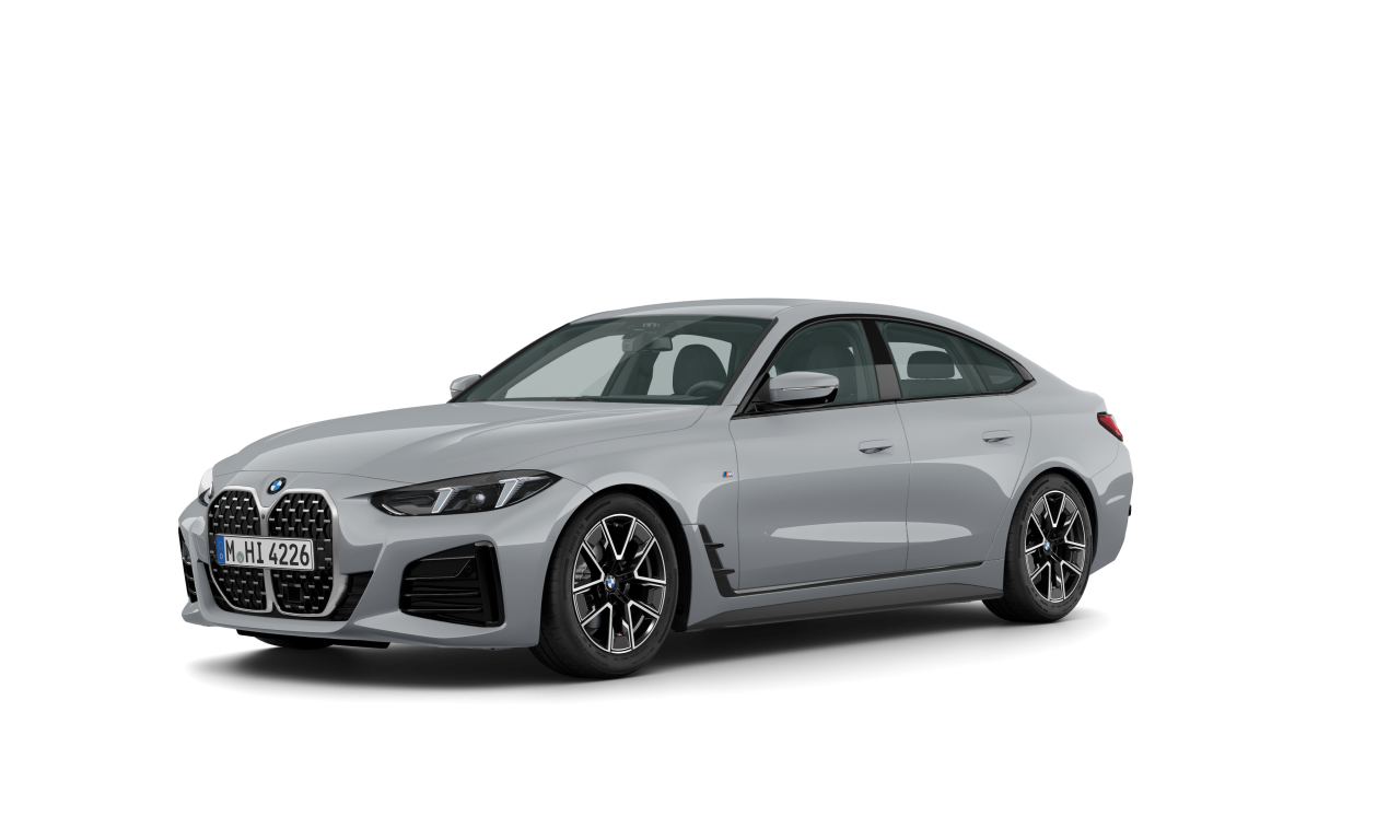 Exterior of 2025 BMW 420i (G26 (MUE)), VIN WBA11HC020FV56526
