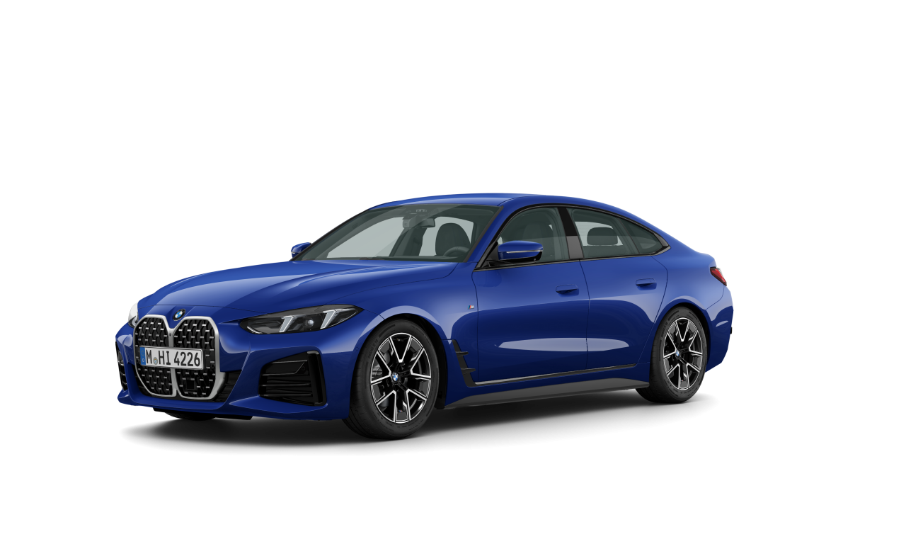 Exterior of BMW 420i (G26 (MUE)), VIN WBA11HC0X0FU96723