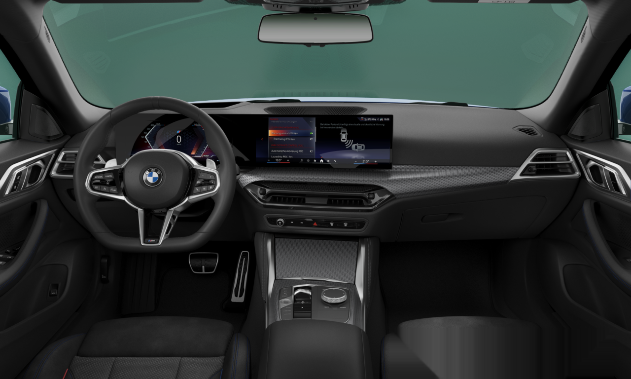 Interior of BMW 420i (G26 (MUE)), VIN WBA11HC0X0FU96723