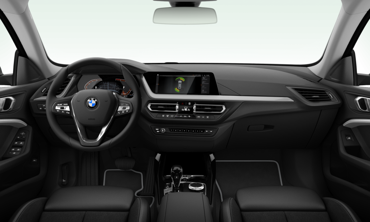 Interior of BMW 218i (F44), VIN WBA12AK0407K51156