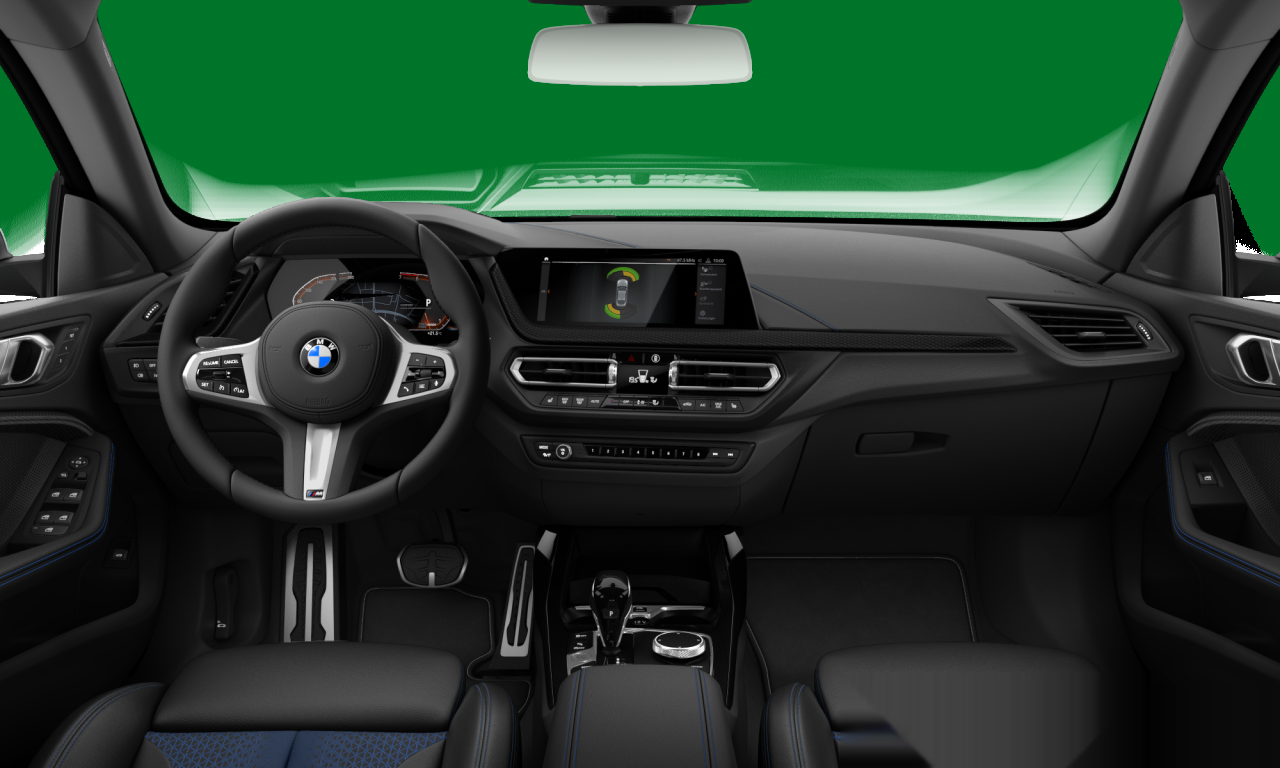 Interior of BMW 218i (F44), VIN WBA12AK0507F19456