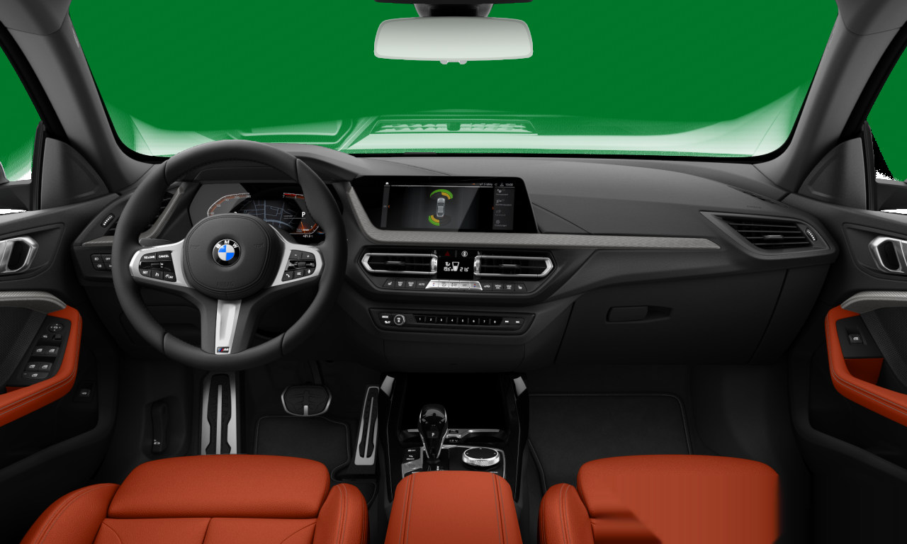 Interior of BMW 218i (F44), VIN WBA12AK0607J02327