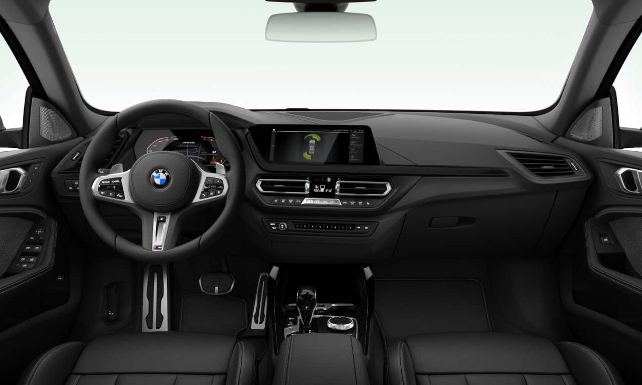 Interior of BMW M235i xDrive (F44), VIN WBA12AL0107K87787