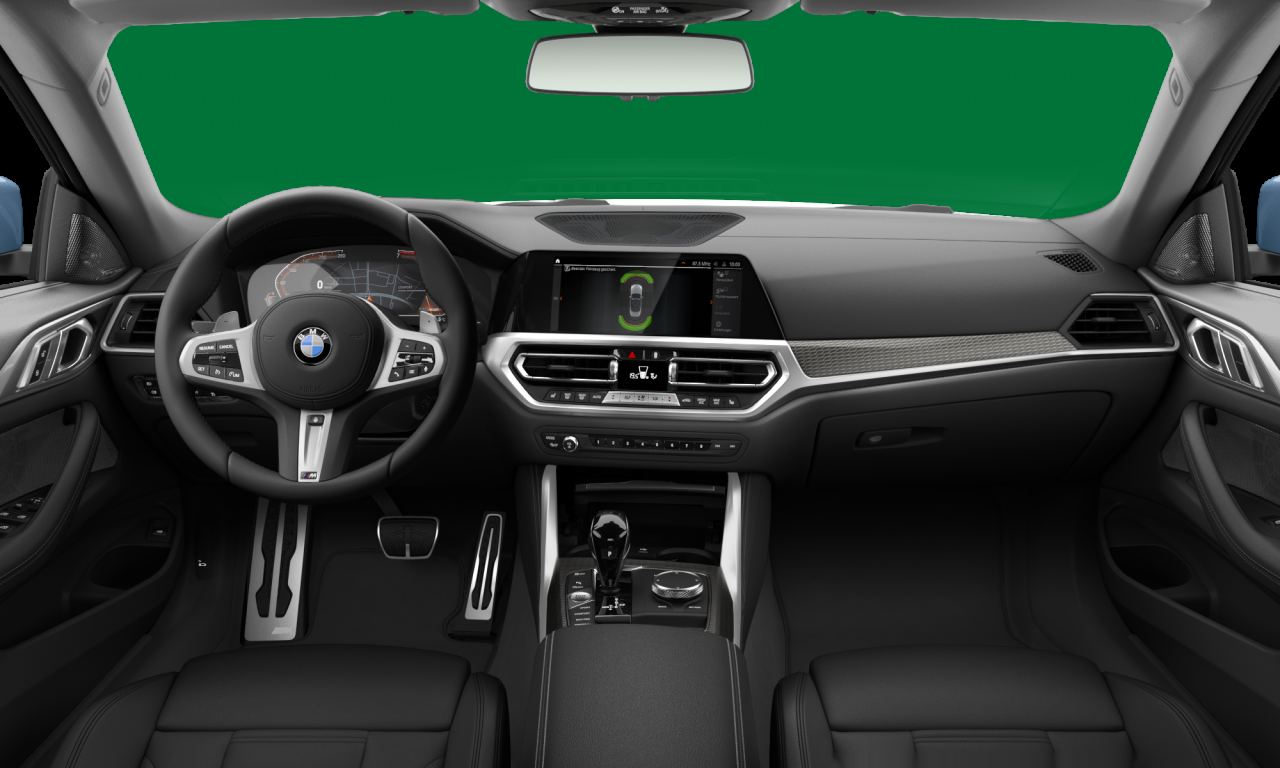 Interior of BMW 420i (G23), VIN WBA12AT040CH41458
