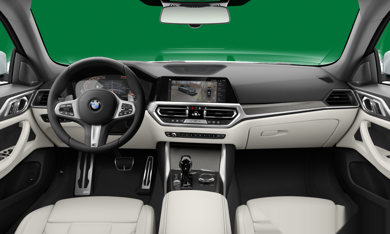 Interior of 2022 BMW 420i (G26), VIN WBA12AV040FM60222