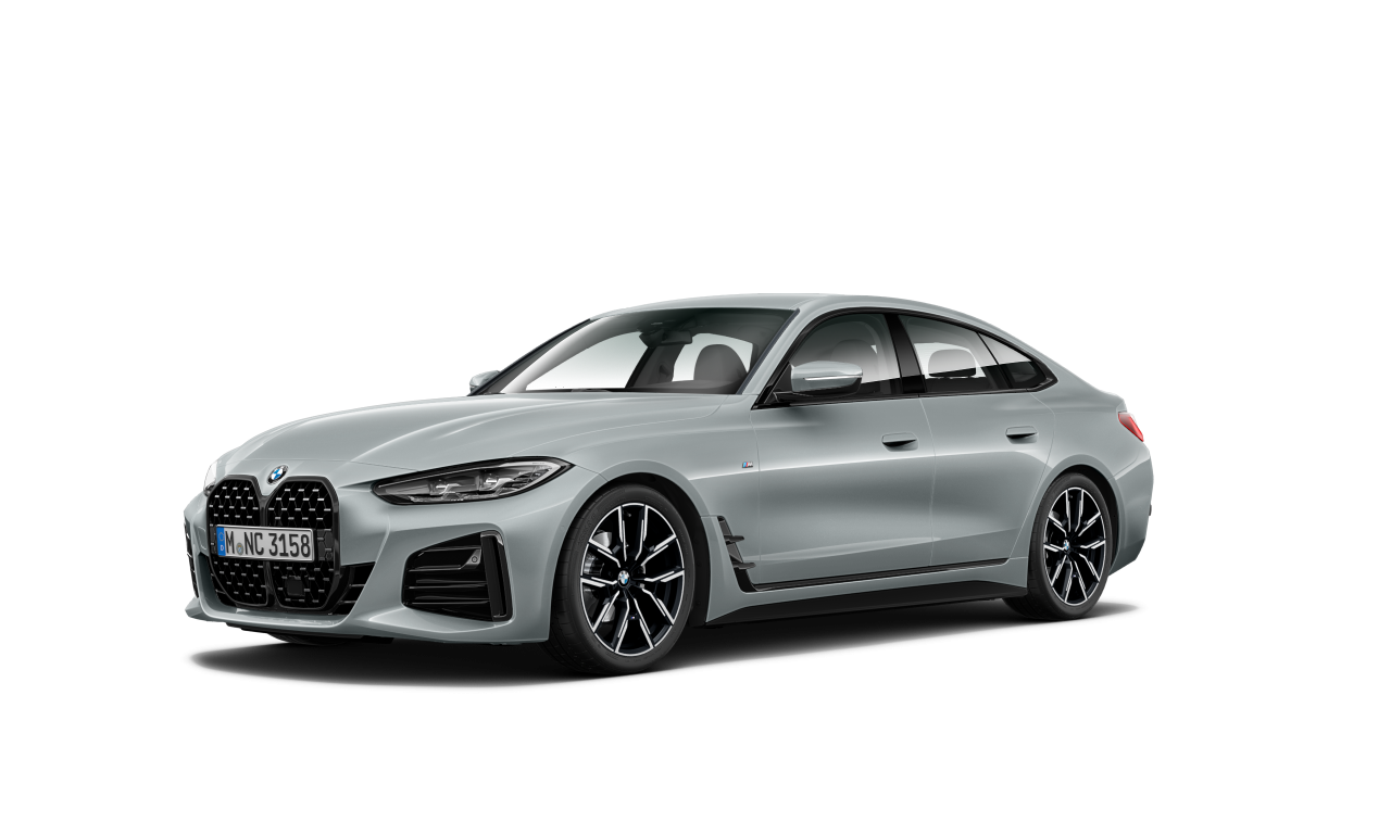 Exterior of 2022 BMW 420i (G26), VIN WBA12AV080FM37719