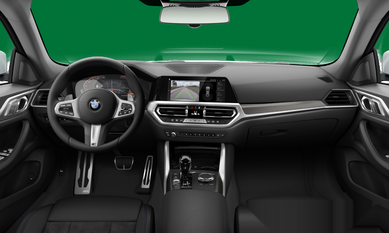 Interior of 2022 BMW 420i (G26), VIN WBA12AV080FM37719