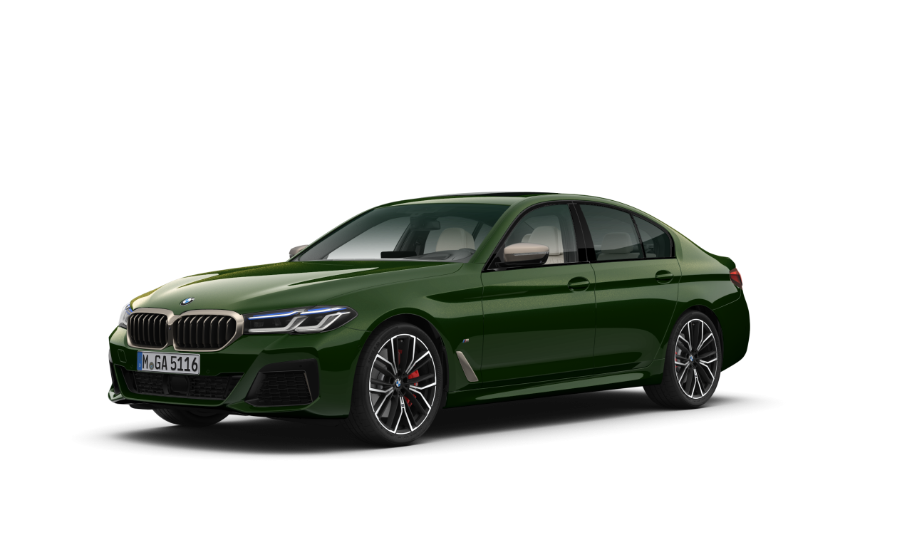 Exterior of 2021 BMW M550i xDrive (G30 (MUE)), VIN WBA12BK040CJ00363
