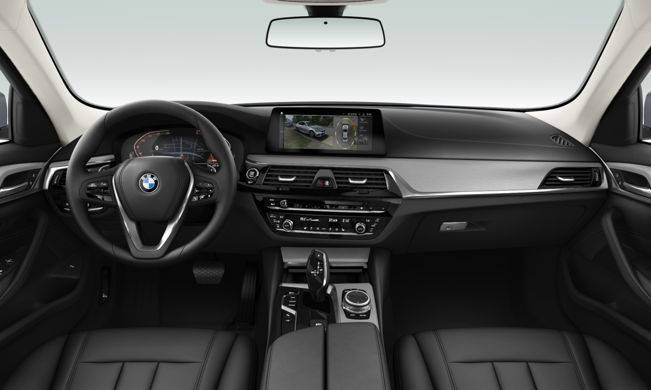 Interior of BMW 520d (G30), VIN WBA12DW030CE22047