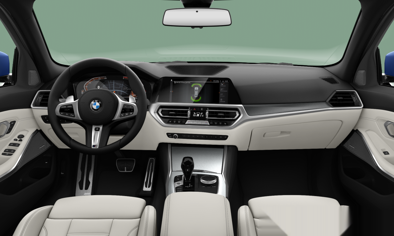 Interior of BMW 320d (G20), VIN WBA12DY010FL15832