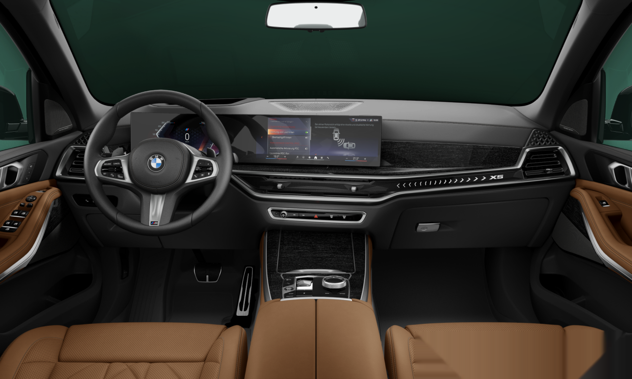 Interior of BMW X5 xDrive30d (G05 (MUE)), VIN WBA12EV0109Z45424