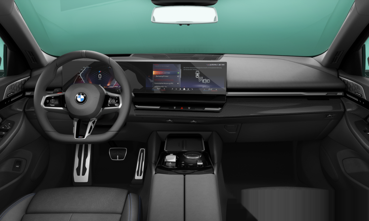 Interior of BMW 520i (G60), VIN WBA12FJ0X0CP10020