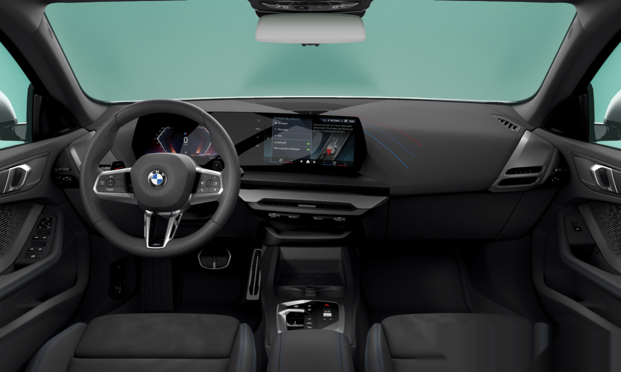 Interior of 2025 BMW 218 (F74), VIN WBA12GG0107S58531