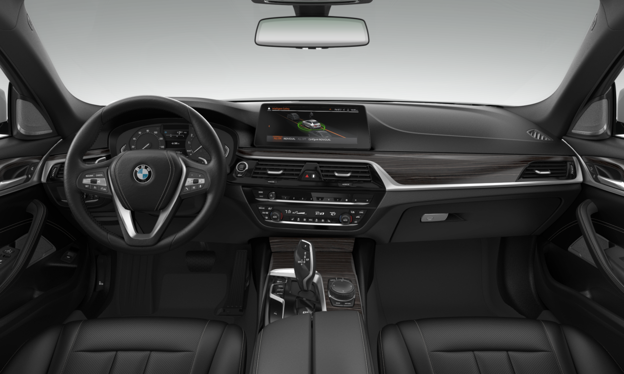 Interior of BMW 530i xDrive (G30 (MUE)), VIN WBA13BJ05PWY10234