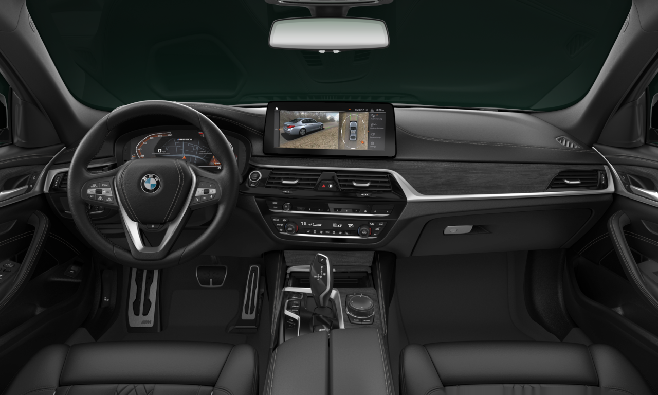 Interior of BMW M550i xDrive (G30 (MUE)), VIN WBA13BK00PCM25440