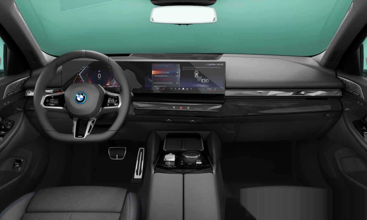 Interior of BMW 550e xDrive (G60), VIN WBA13FK04TCW20636