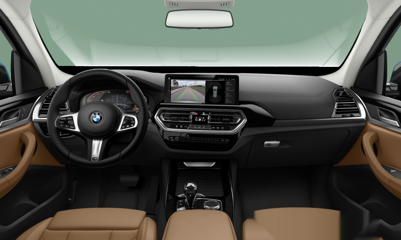 Interior of 2021 BMW X3 xDrive20d (G01 (MUE)), VIN WBA15BZ030N137468