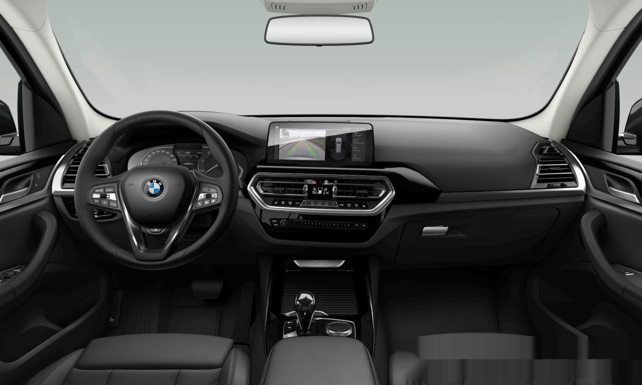 Interior of BMW X3 xDrive20d (Sports Activity Vehicle (5 Doors)), VIN WBA15BZ040N162993