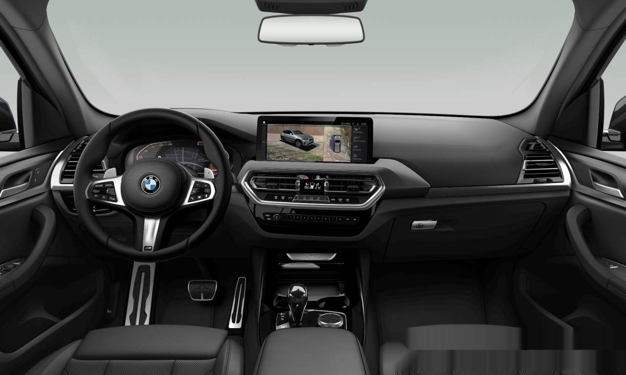 Interior of BMW X3 xDrive20d (Sports Activity Vehicle (5 Doors)), VIN WBA15BZ040N170379