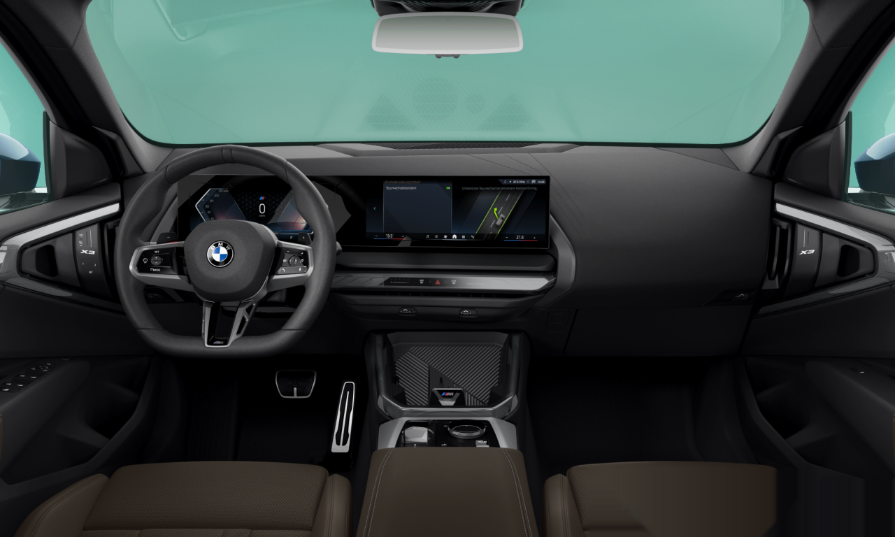 Interior of BMW X3 20d xDrive (G45), VIN WBA15GR000N331047
