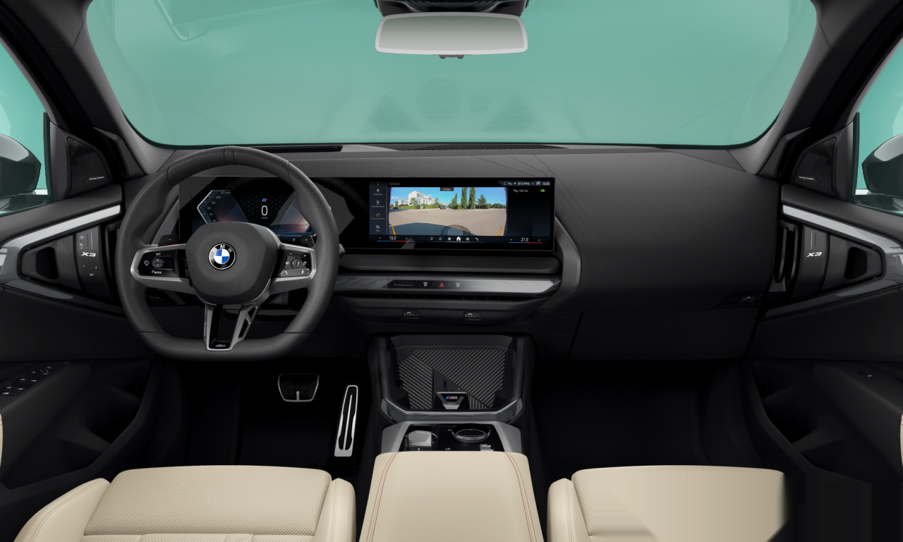 Interior of BMW X3 20d xDrive (G45), VIN WBA15GR000N332716