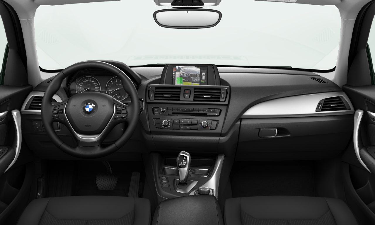 Interior of 2014 BMW 116i (F20), VIN WBA1A11000V268102