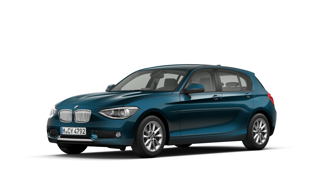 Exterior of BMW 116i (F20), VIN WBA1A11030E906312