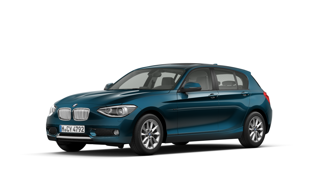 Exterior of BMW 116i (F20), VIN WBA1A1108DVV15940