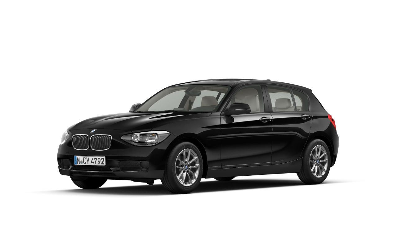 Exterior of BMW 116i (F20), VIN WBA1A12040J202173