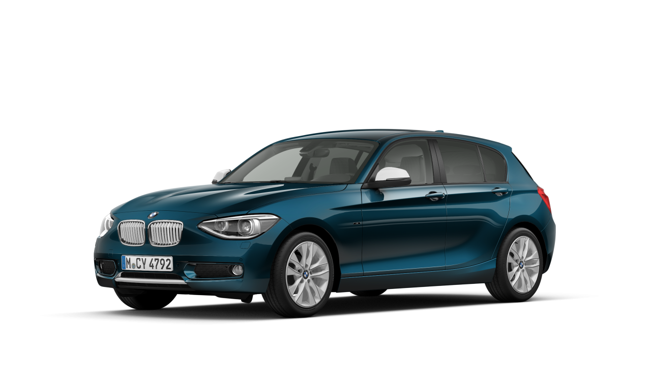 Exterior of 2011 BMW 118i (F20), VIN WBA1A31000E928537