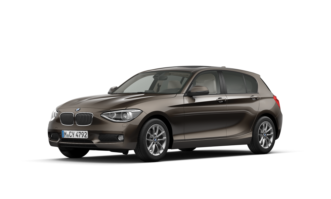Exterior of BMW 118i (F20), VIN WBA1A31030J679187