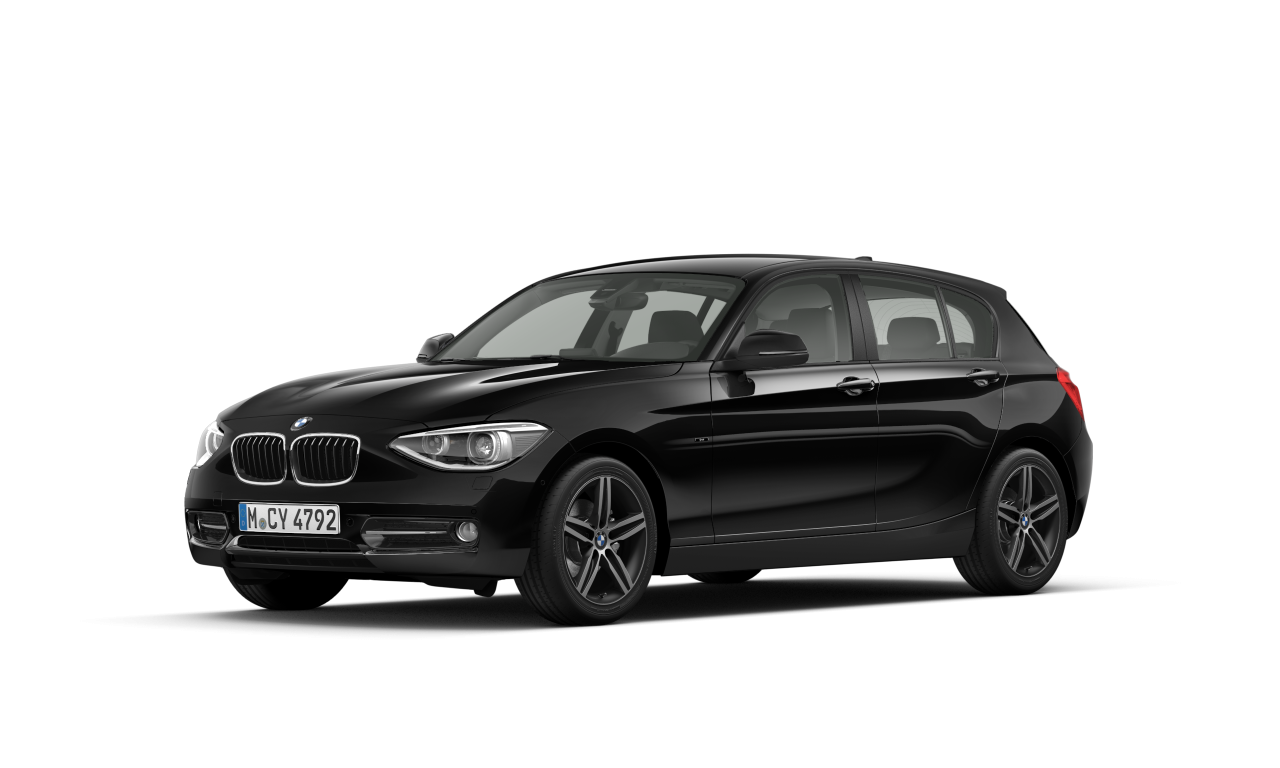 Exterior of BMW 118i (F20), VIN WBA1A32030VY68171