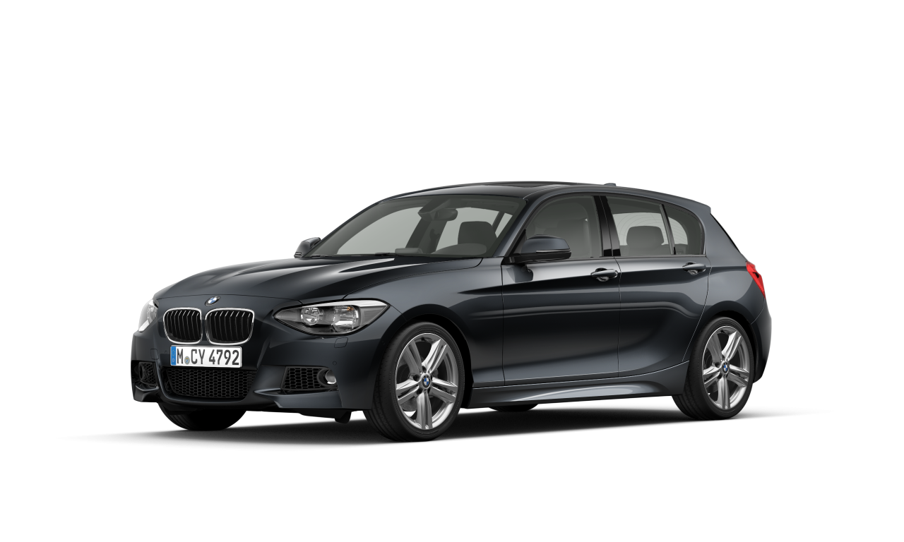 Exterior of BMW 125i (F20), VIN WBA1A52090J684016
