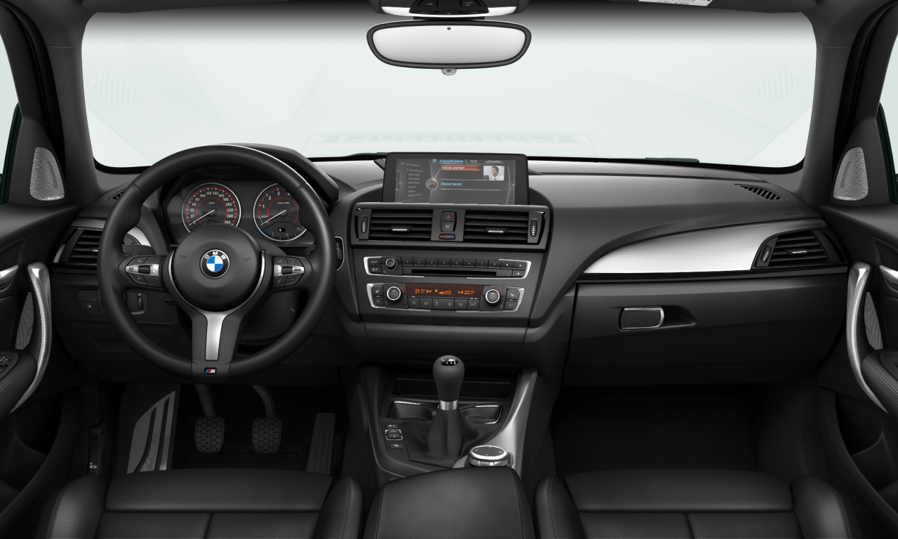 Interior of 2014 BMW M135i (F20), VIN WBA1B72040P723410