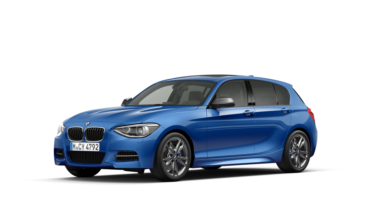 Exterior of 2013 BMW M135i xDrive (F20), VIN WBA1B9104EJ889496