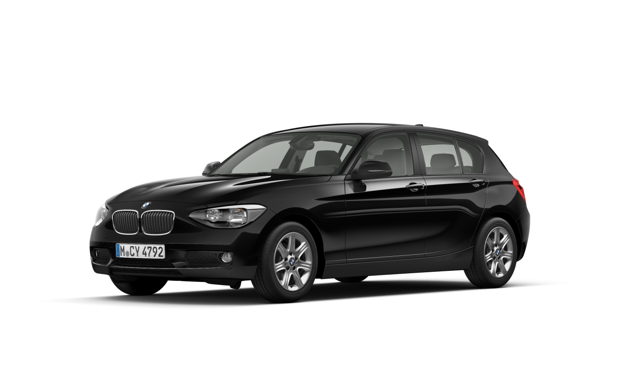 Exterior of BMW 118d (F20), VIN WBA1C11030J839714