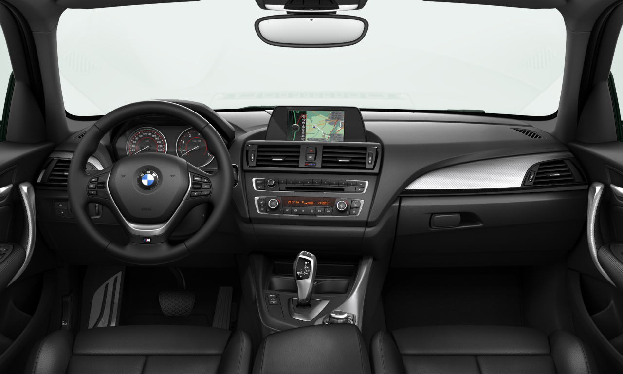 Interior of 2012 BMW 118d (F20), VIN WBA1C11060VS69667