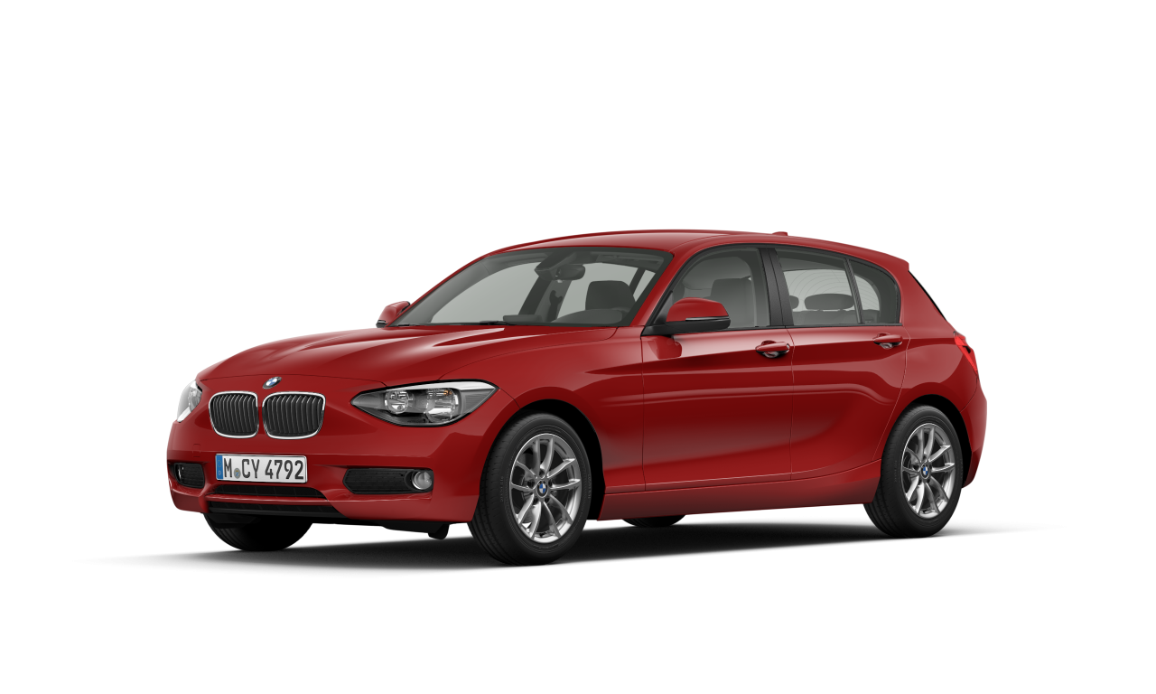 Exterior of BMW 118d (F20), VIN WBA1C12030J185795