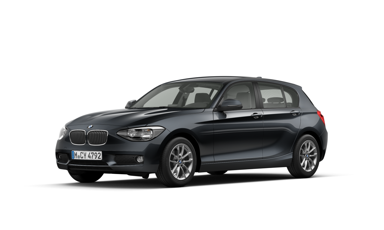 Exterior of BMW 118d (F20), VIN WBA1C12070J087885