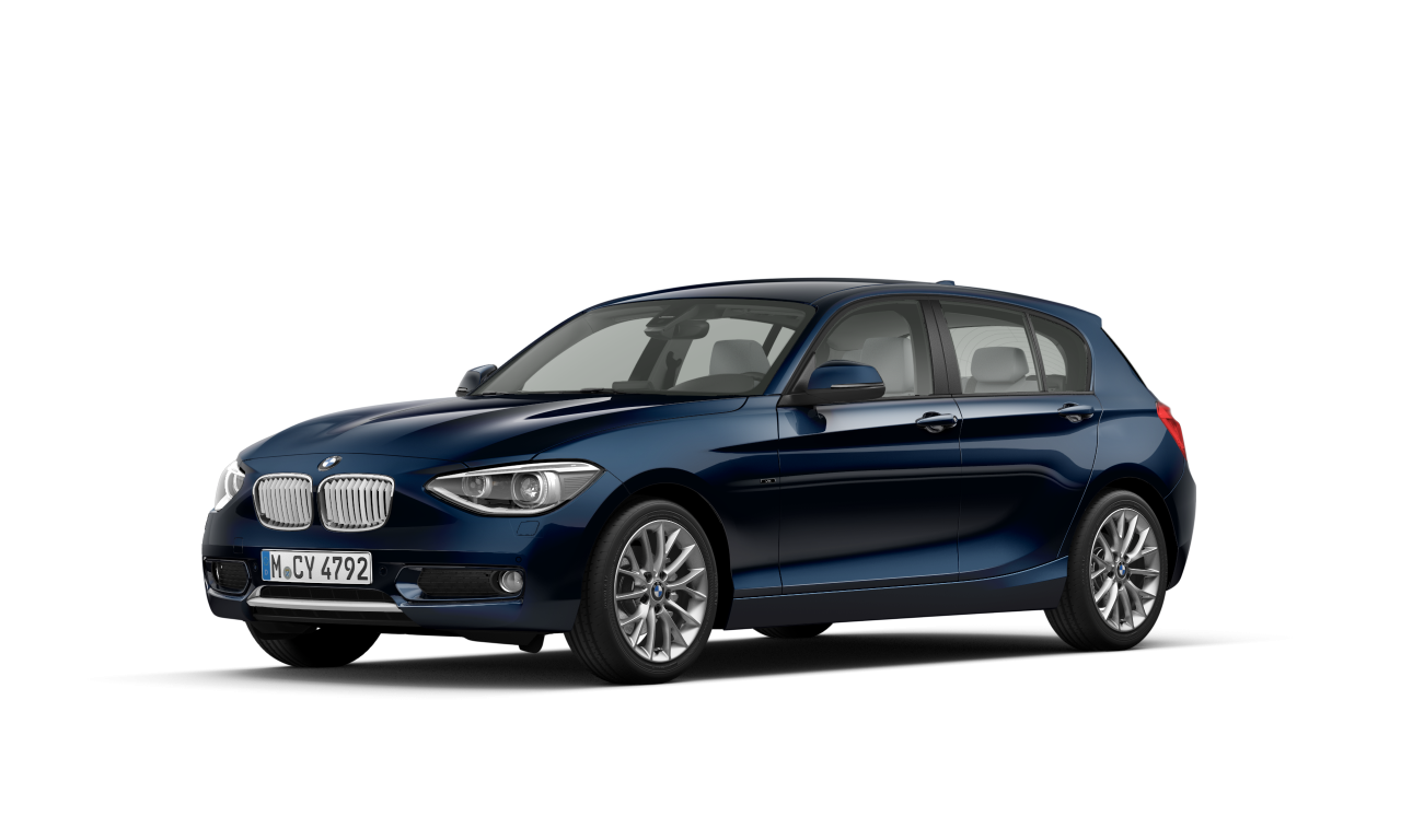 Exterior of 2014 BMW 120d (F20), VIN WBA1C31040E959011