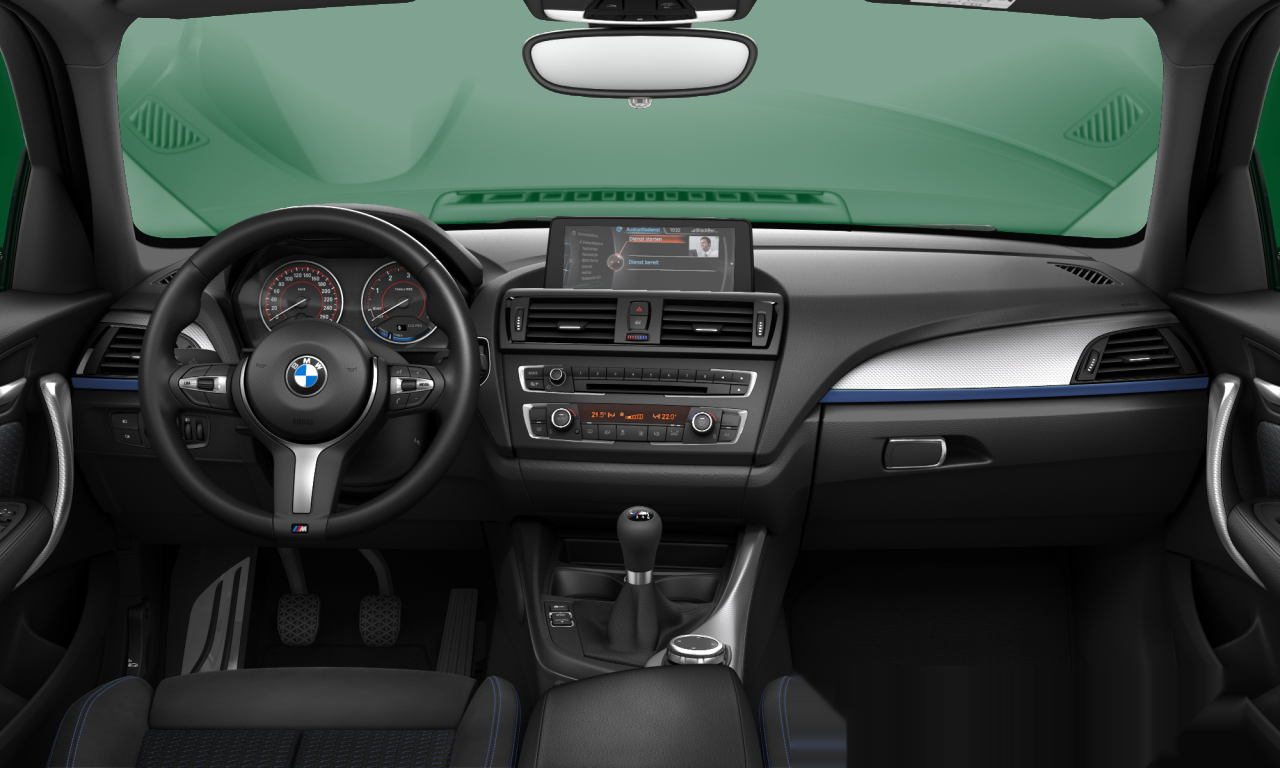Interior of 2015 BMW 125d (F20), VIN WBA1C520X0P068512