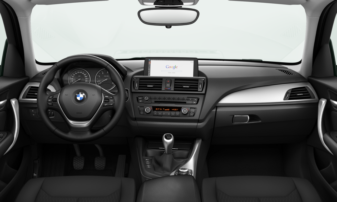 Interior of 2013 BMW 116d (F20), VIN WBA1C71070J261474
