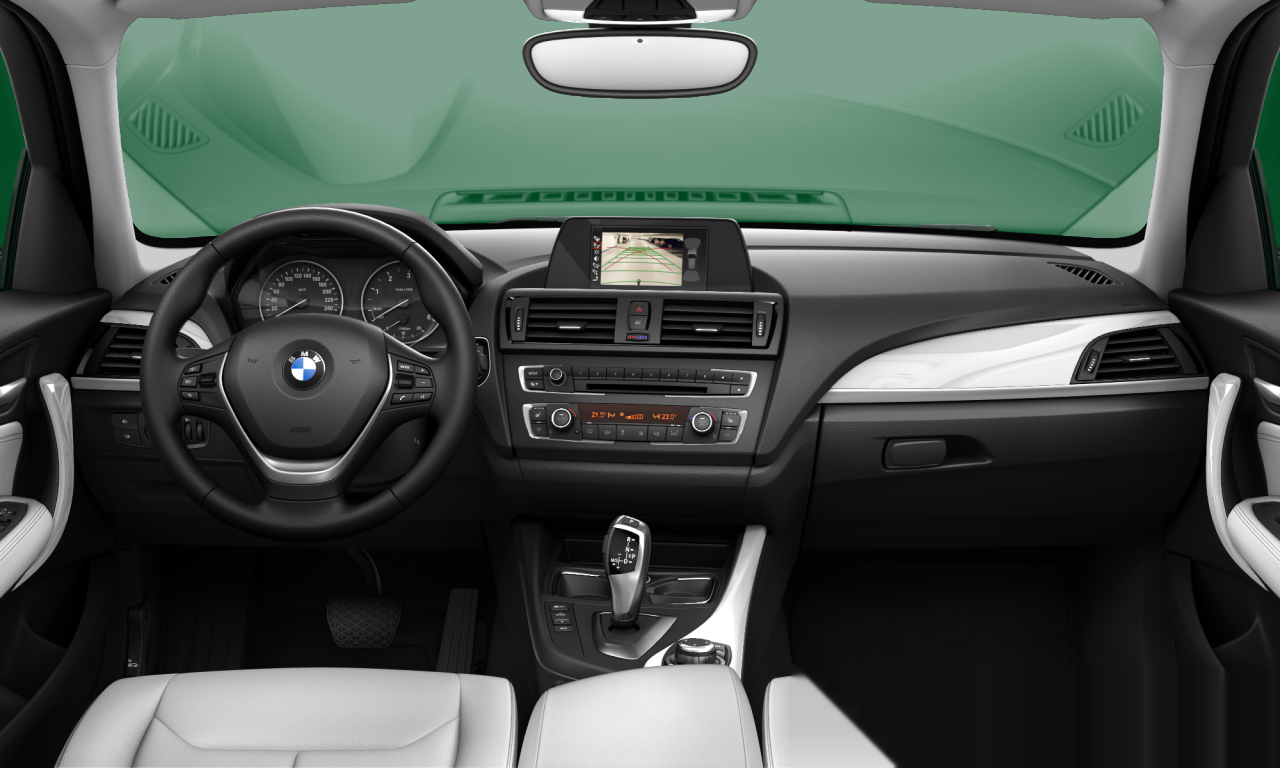 Interior of BMW 116d (F20), VIN WBA1C71090J043584