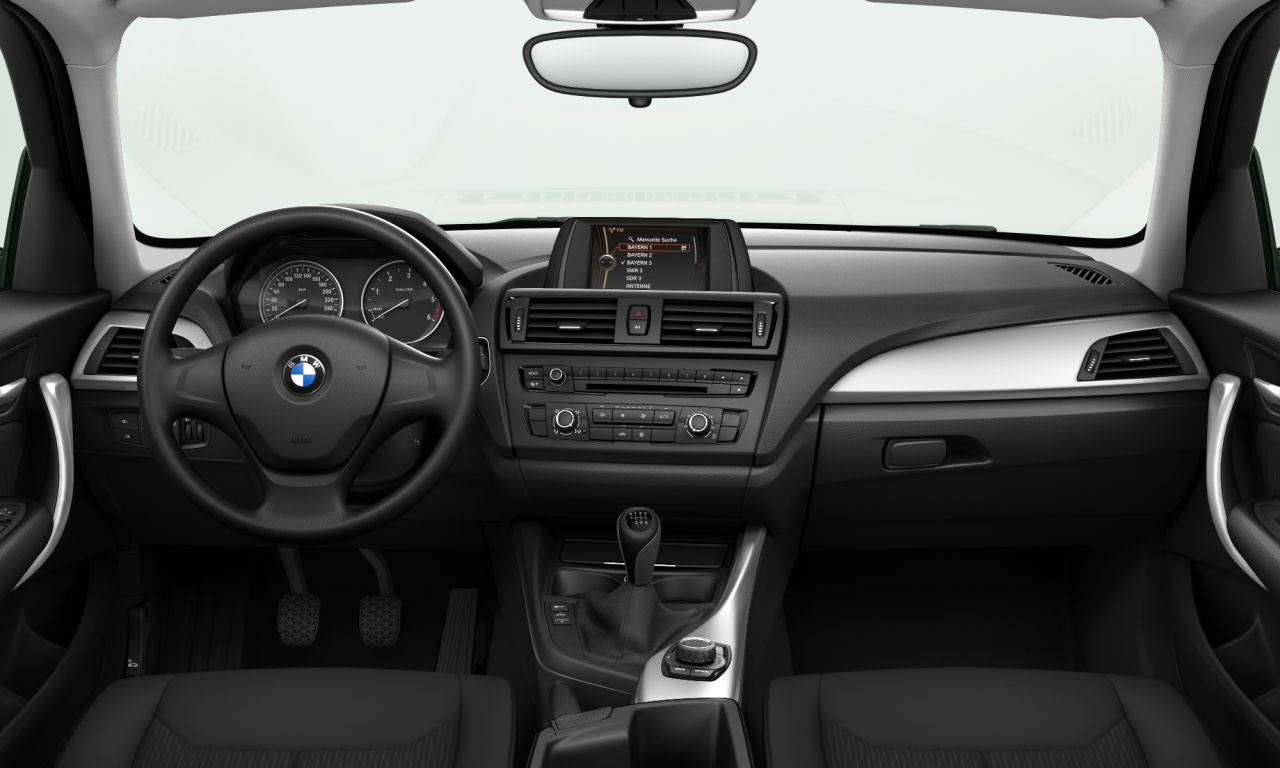 Interior of 2012 BMW 116d EfficientDynamics Edition (F20), VIN WBA1C91000J196074