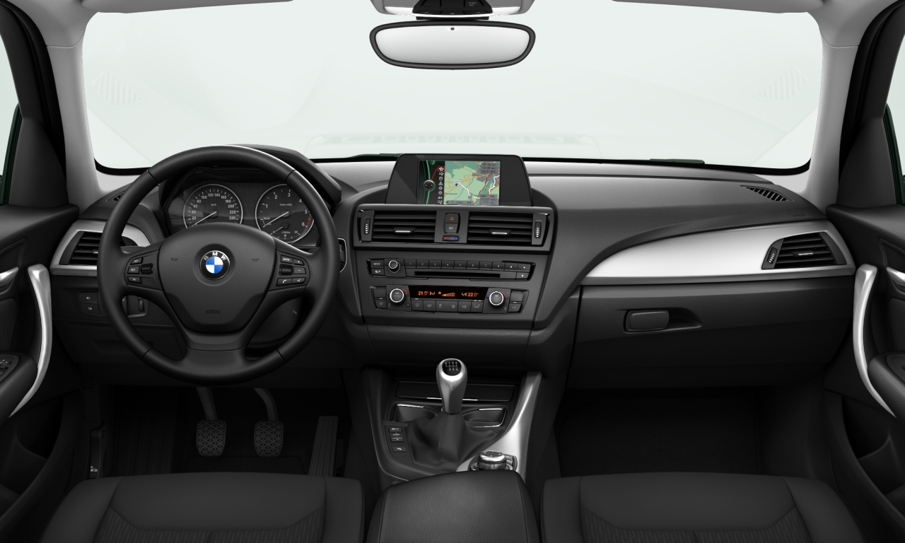 Interior of 2012 BMW 116d EfficientDynamics Edition (F20), VIN WBA1C91030J504886