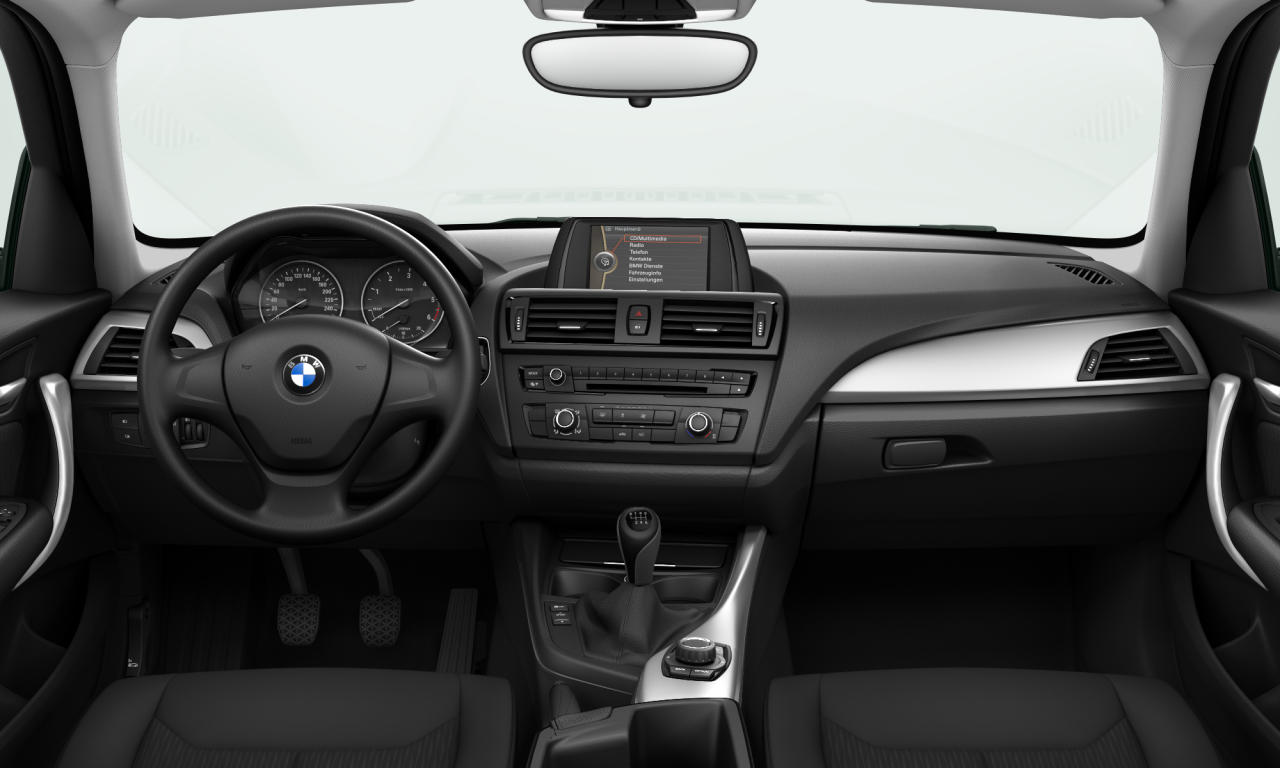 Interior of 2013 BMW 116d EfficientDynamics Edition (F20), VIN WBA1C91080J507363