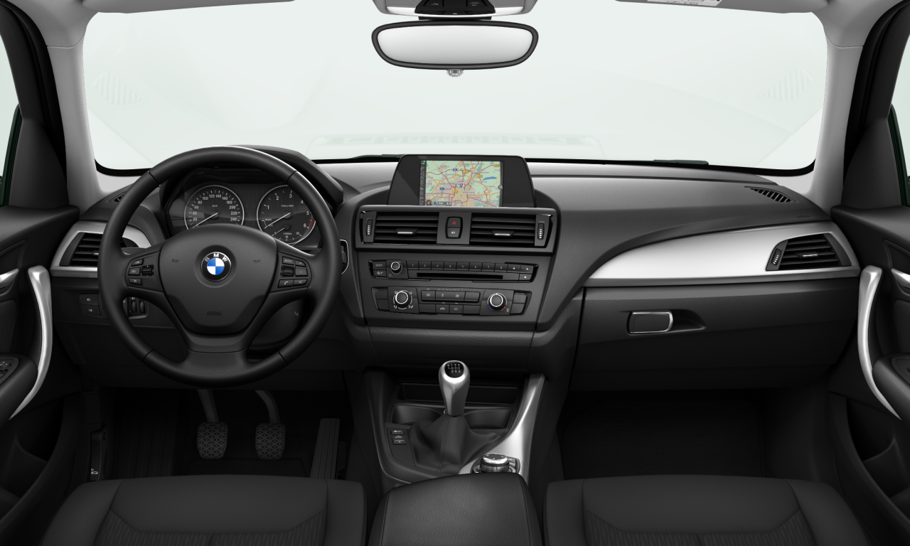 Interior of 2014 BMW 116d EfficientDynamics Edition (F20), VIN WBA1C92050J436864